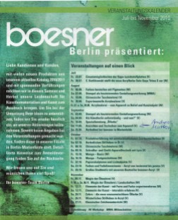 Veranstaltungen bei Boesner Berlin Mariendorf